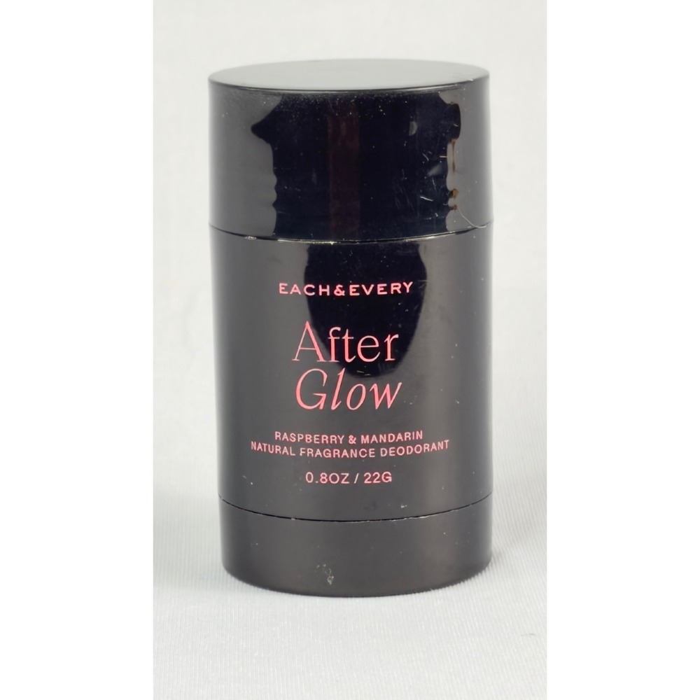 Each & Every After Glow Natural Fragrance Deodorant Raspberry Mandarin